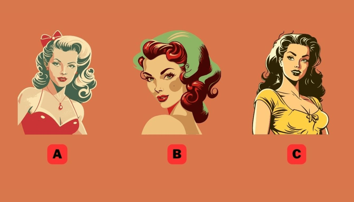 Choose a 50s pin-up and discover your true relationship with authority with this personality test!