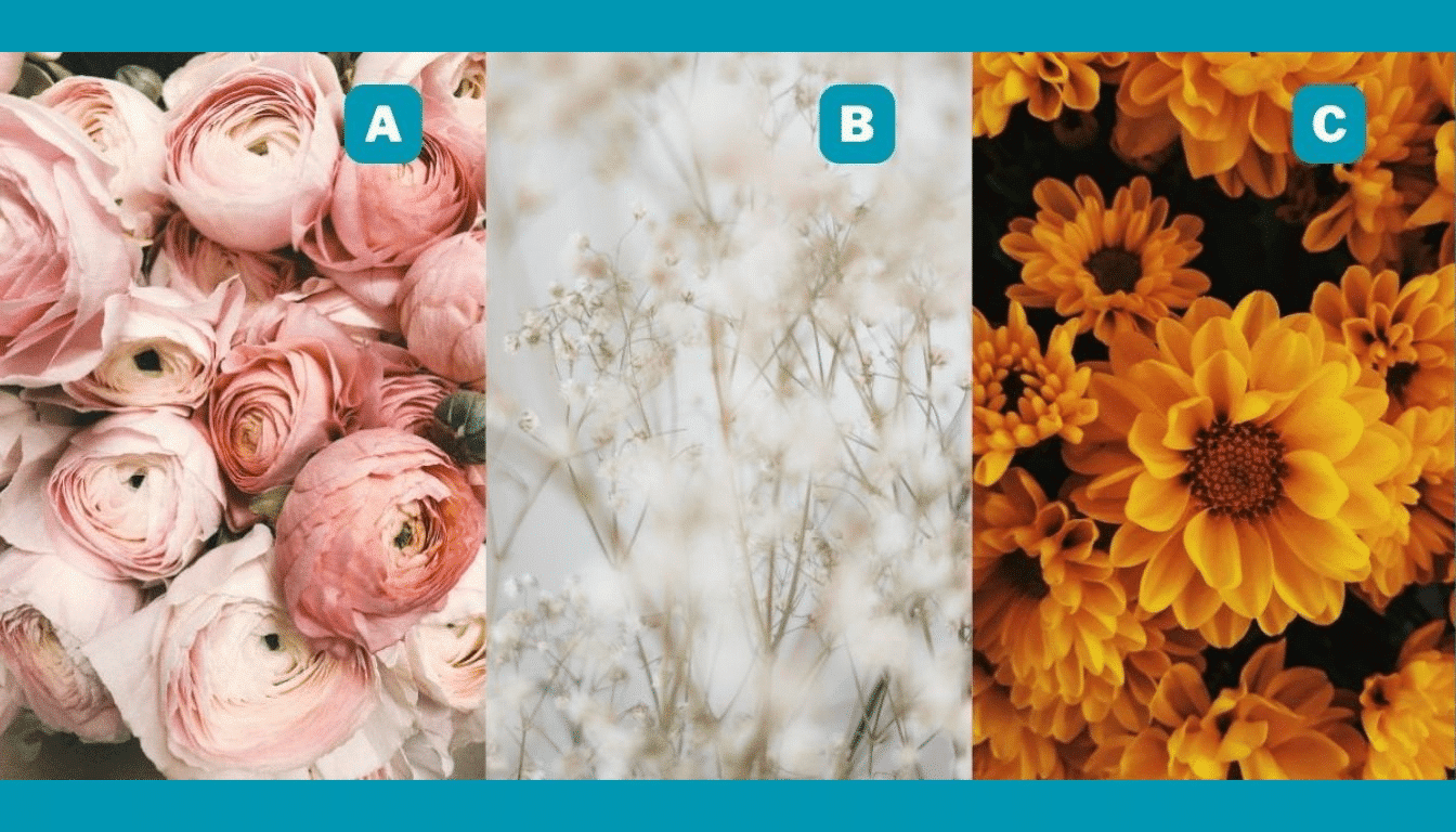 Personality test: choose a flower and discover how creativity enriches your daily life!