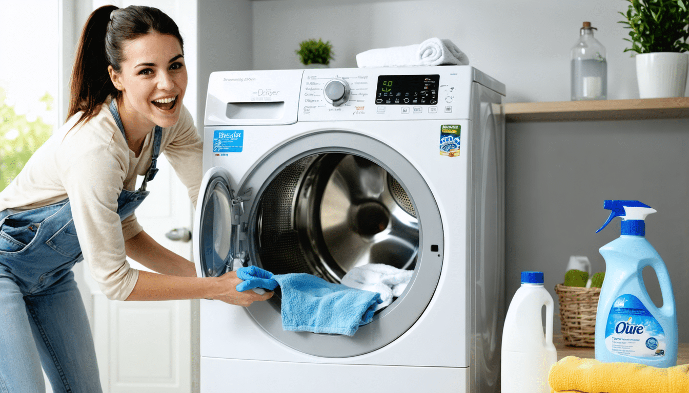 discover essential tips for effortlessly cleaning your clogged dryer! learn how to effectively clean the filter, grille, and drum to enhance performance and efficiency. say goodbye to drying issues and keep your laundry routine smooth!