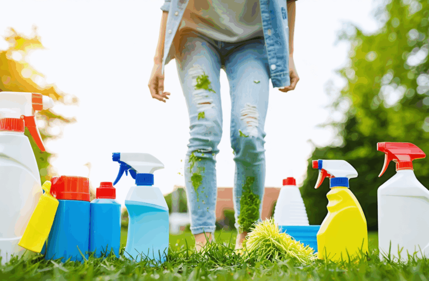discover effective techniques recommended by cleaning experts to eliminate stubborn grass stains and protect your clothing from future damage. keep your garments looking fresh and vibrant with our expert tips!
