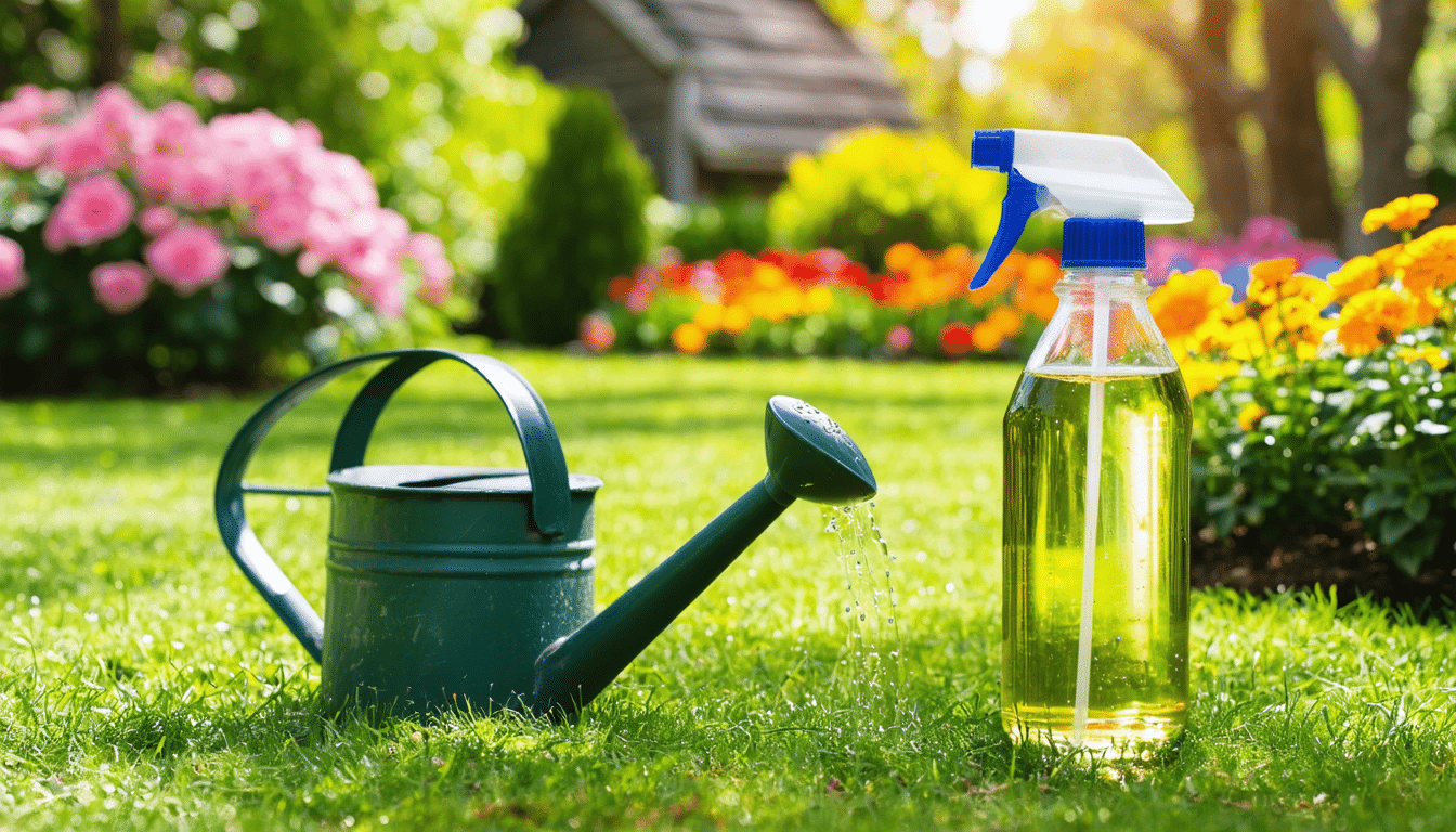 discover how a simple vinegar mixture can replace traditional watering can methods for effective weed control in your garden. learn from my neighbor's experience and transform your gardening routine effortlessly!