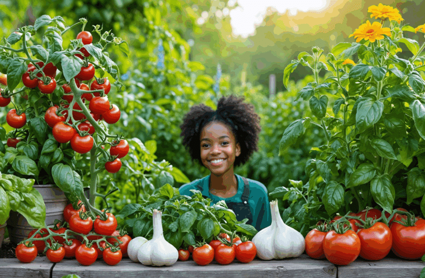 discover the top 5 companion plants that can elevate your tomato gardening experience and transform your tomatoes into true masterpieces. enhance growth, flavor, and overall health of your plants with these perfect pairings!