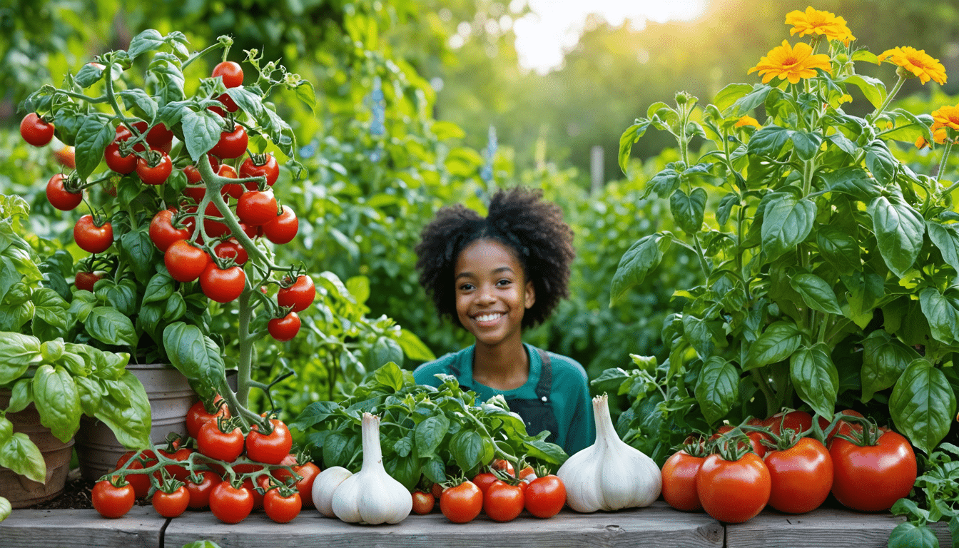 discover the top 5 companion plants that can elevate your tomato gardening experience and transform your tomatoes into true masterpieces. enhance growth, flavor, and overall health of your plants with these perfect pairings!