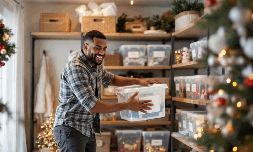 How to Organize Your Basement So You Can Find Holiday Decorations in 5 Minutes