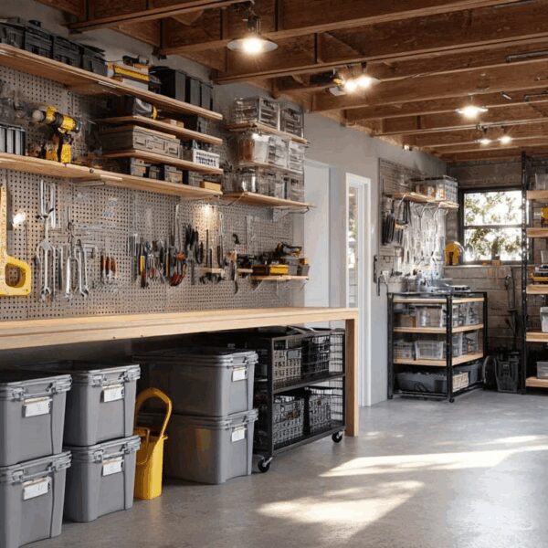 The Home Depot Storage Hack That Transformed My Cluttered Garage in One Weekend