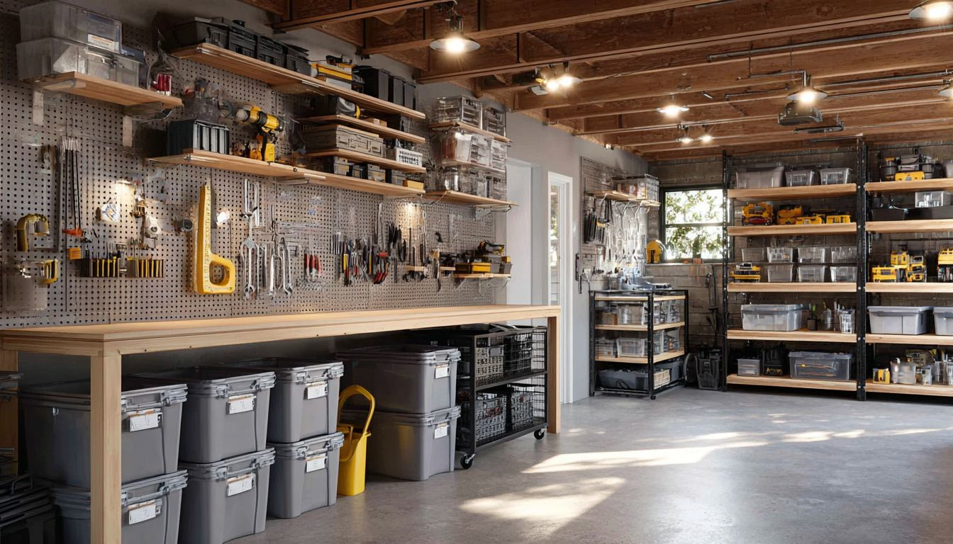 The Home Depot Storage Hack That Transformed My Cluttered Garage in One Weekend