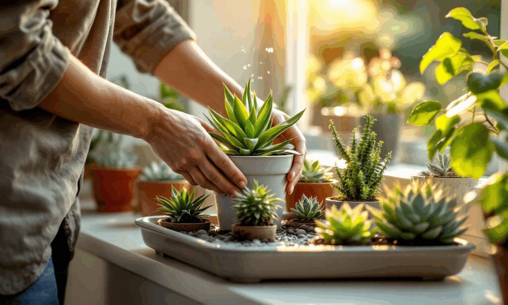 Why Bottom Watering Changed Everything for My Succulents