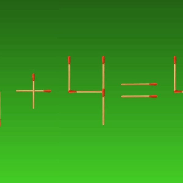 Can You Fix 6+4=4 by Moving 1 Match in 15 Seconds?