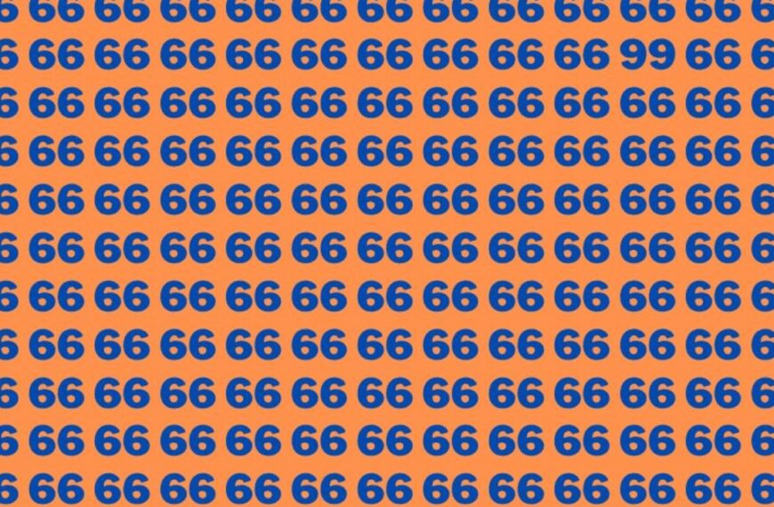 Can You Spot the Two 99s Hidden Among These 66s in 7 Seconds?