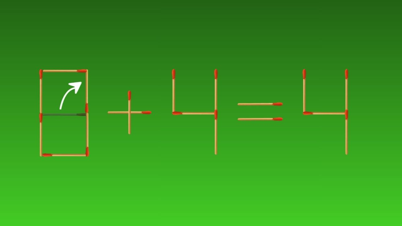 Can You Fix 6+4=4 by Moving 1 Match in 15 Seconds?