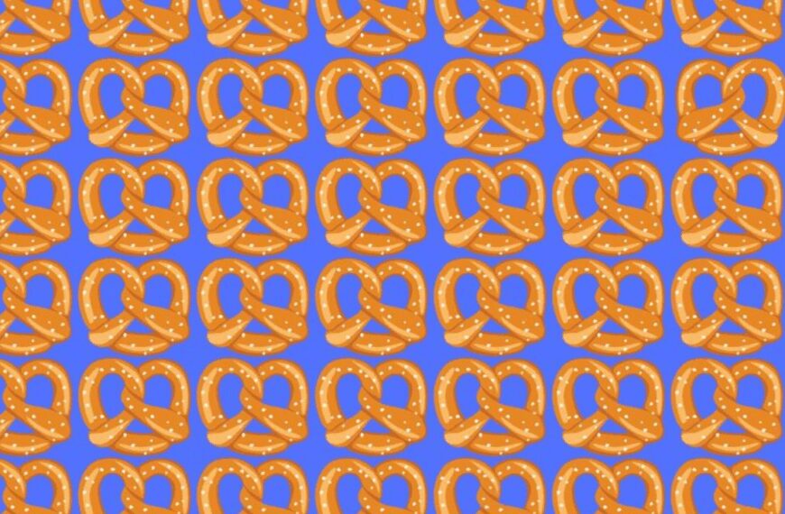 Most People Miss the 2 Different Pretzels in This Picture in Under 15 Seconds – Will You?
