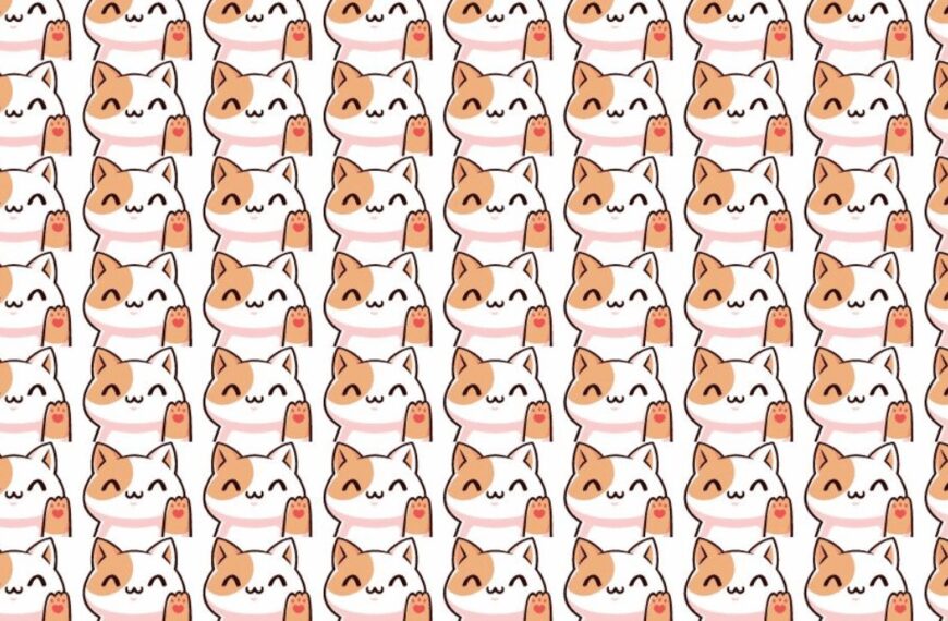 Only People With Perfect Vision Can Find the Odd Cat Out in This Picture in 9 Seconds