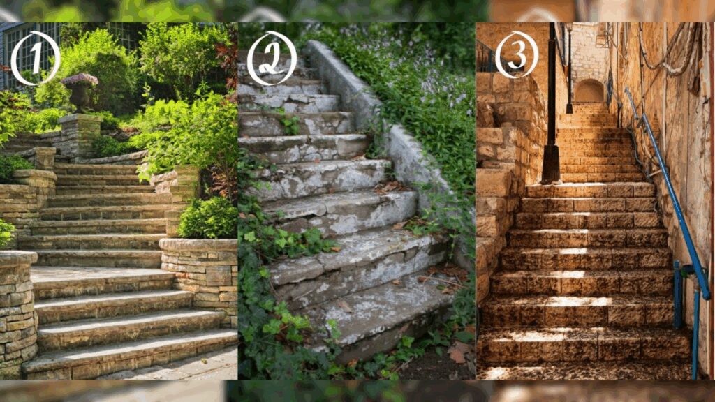 Pick One of These 3 Stone Staircases and We'll Reveal How You Approach New Opportunities