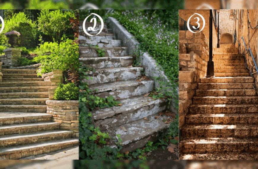 Pick One of These 3 Stone Staircases and We'll Reveal How You Approach New Opportunities