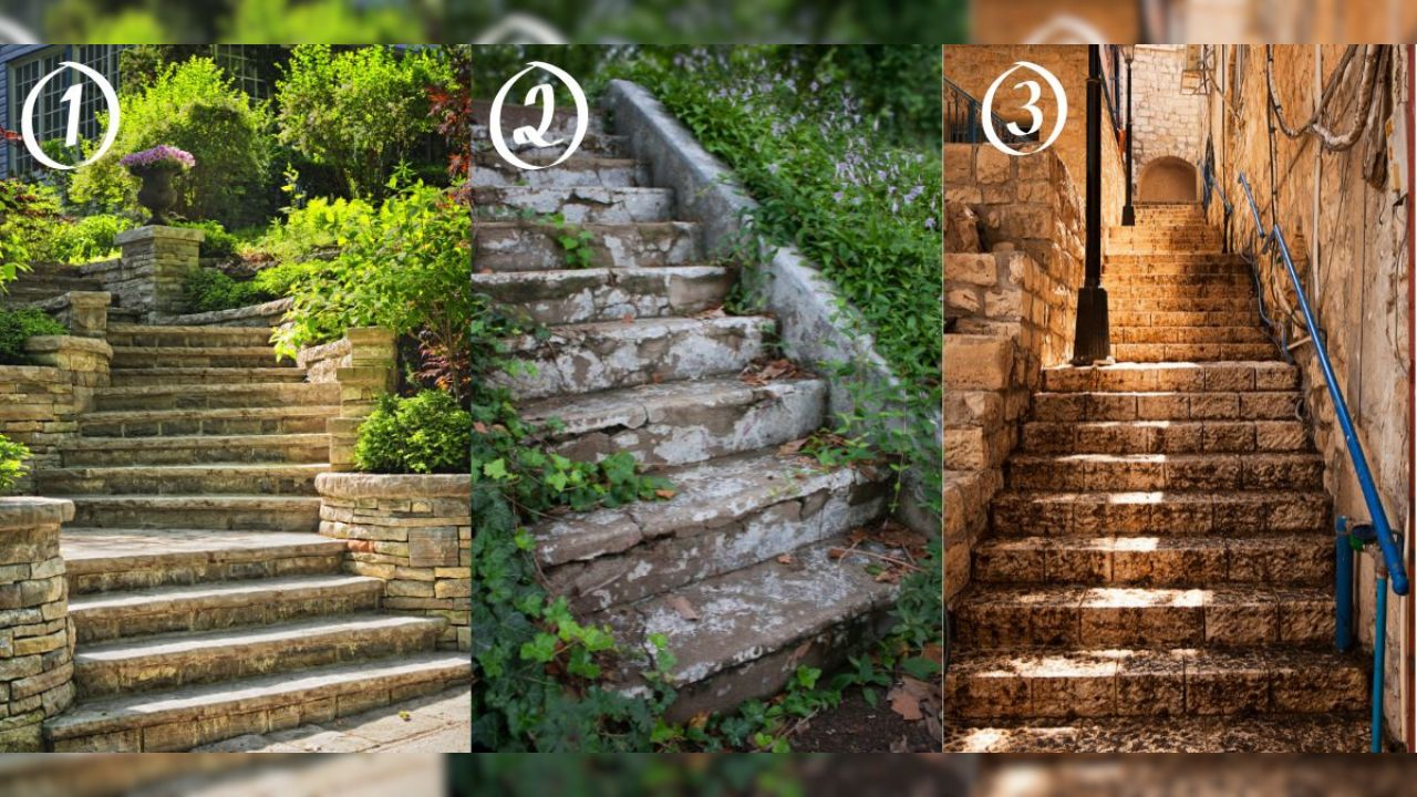 Pick One of These 3 Stone Staircases and We'll Reveal How You Approach New Opportunities